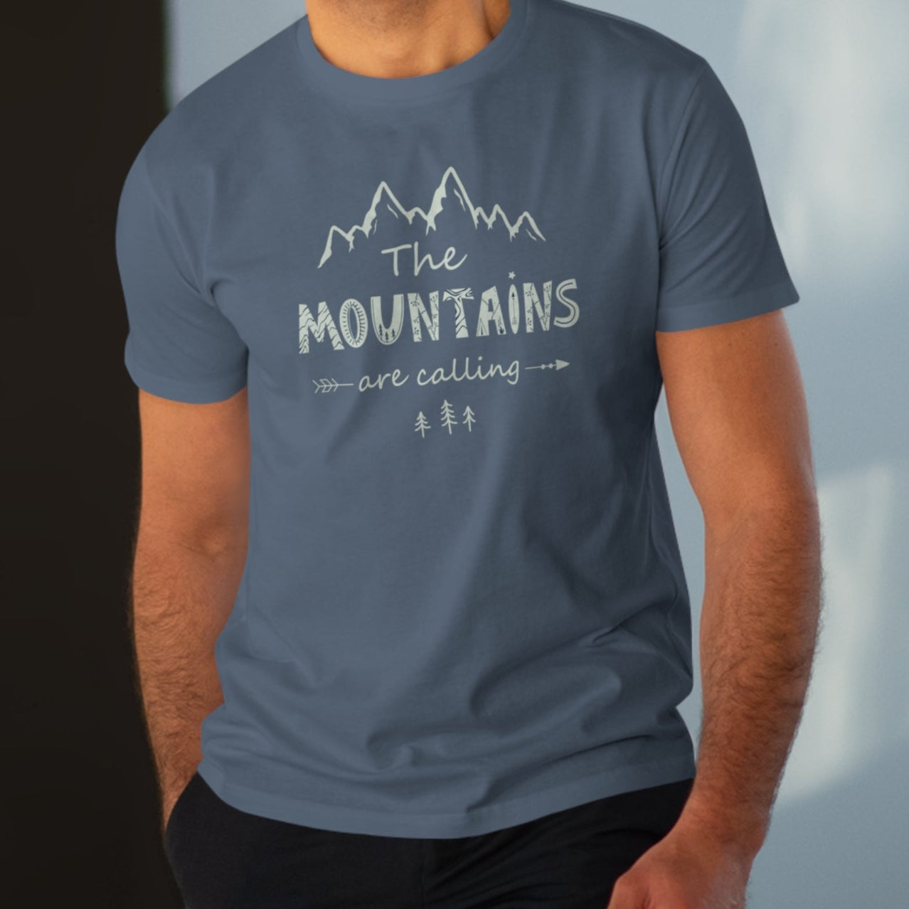 The Mountain Men's T-Shirt - Modern-fit Tee