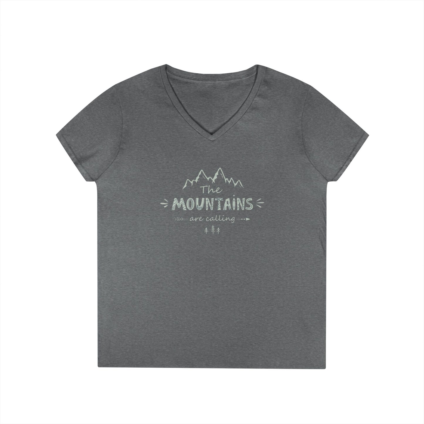 Mountains V-Neck T-Shirt