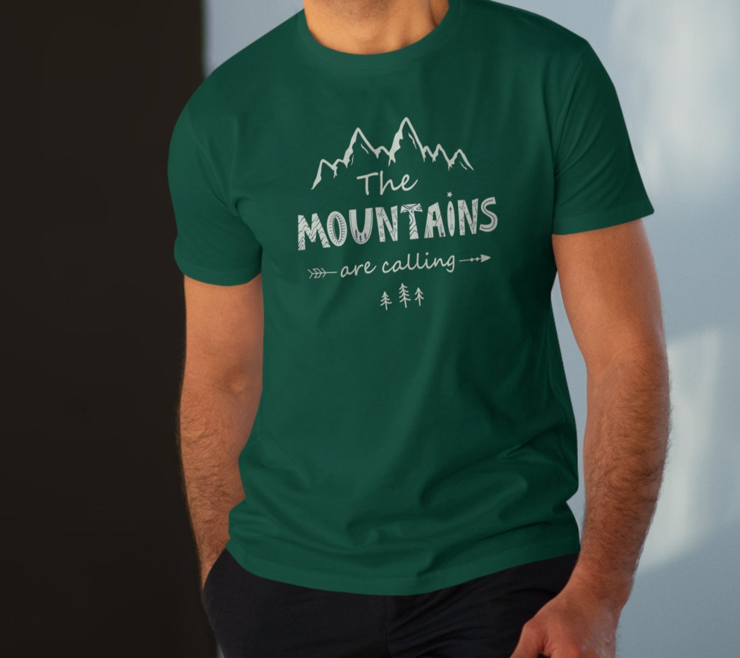 The Mountain Men's T-Shirt - Modern-fit Tee