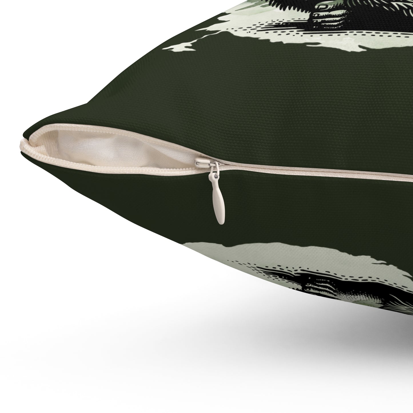 Bigfoot Zen Square Pillow