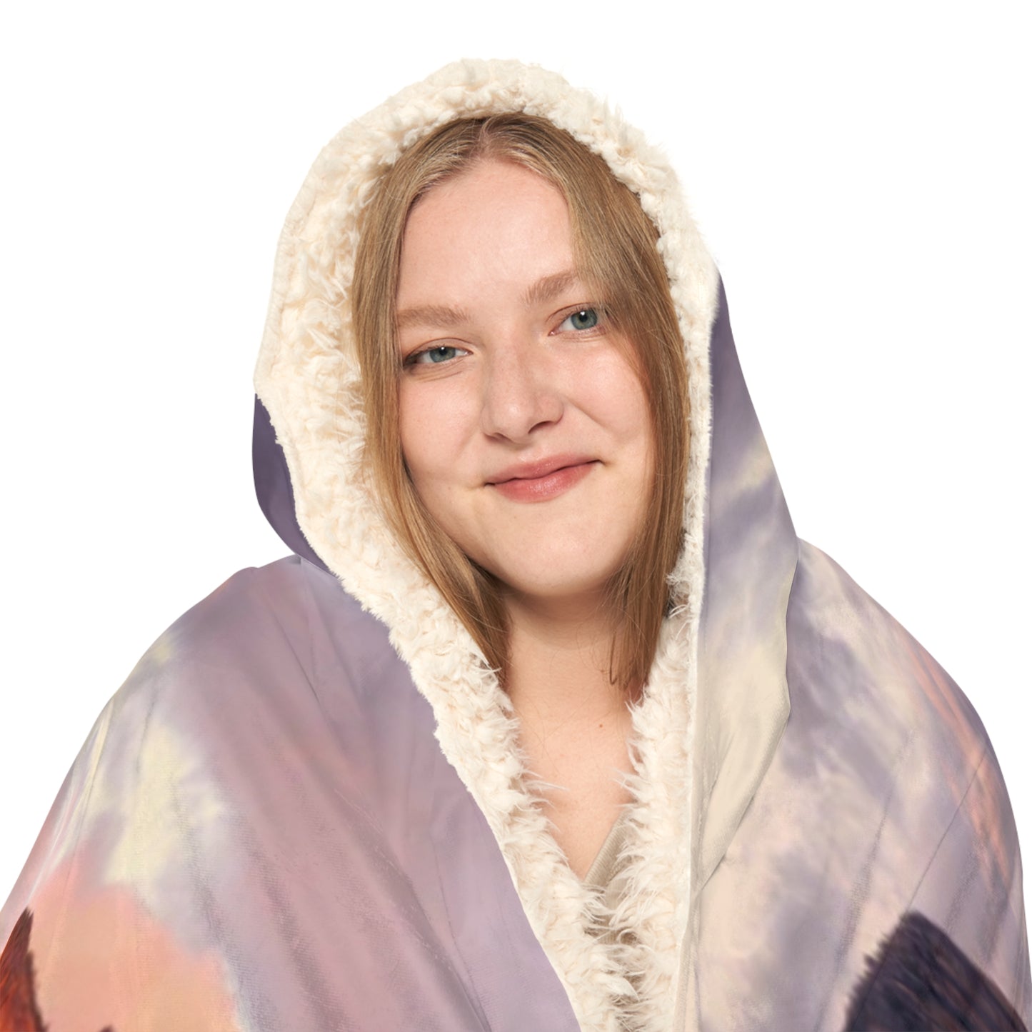 Mountain Sunset Snuggle Blanket