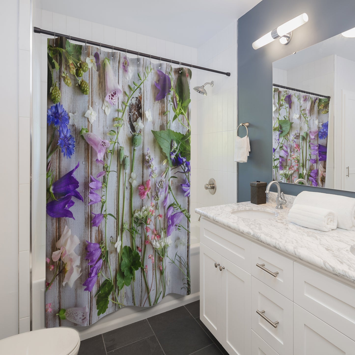 Flowers Shower Curtain
