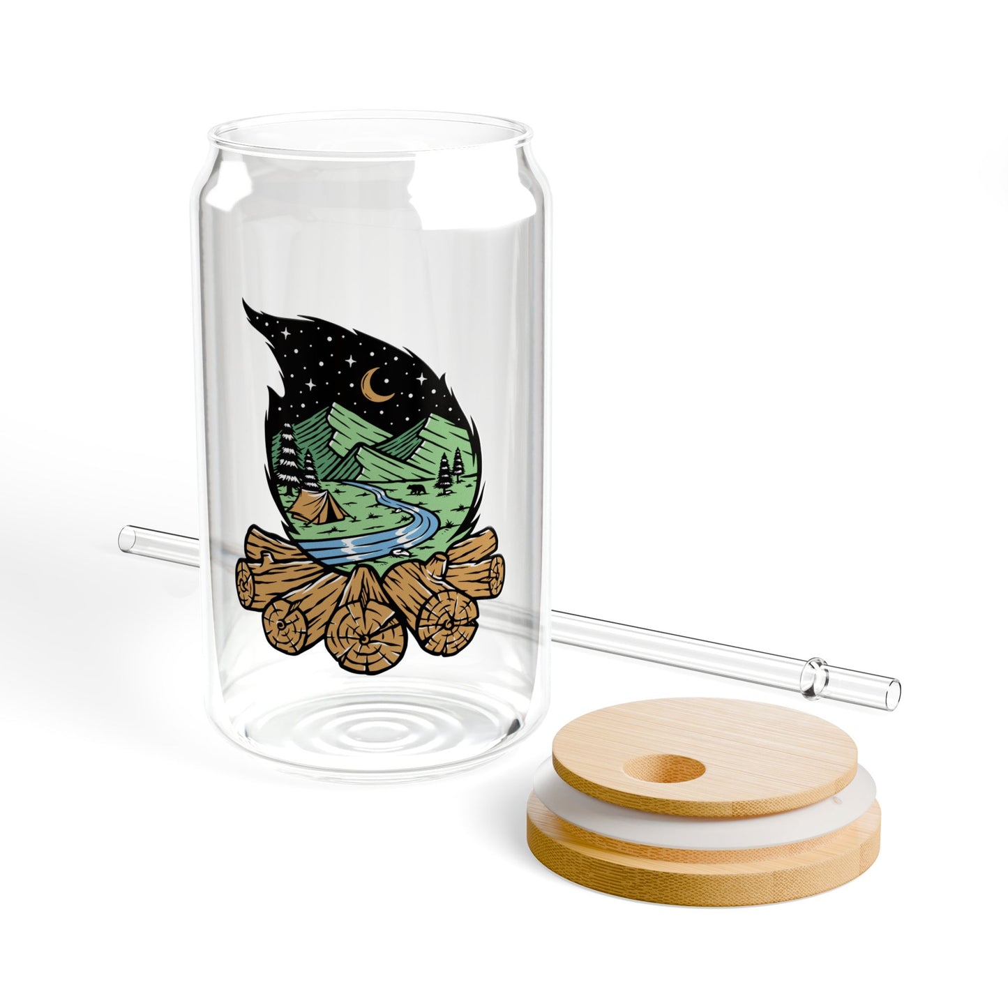 Campfire Sipper Glass
