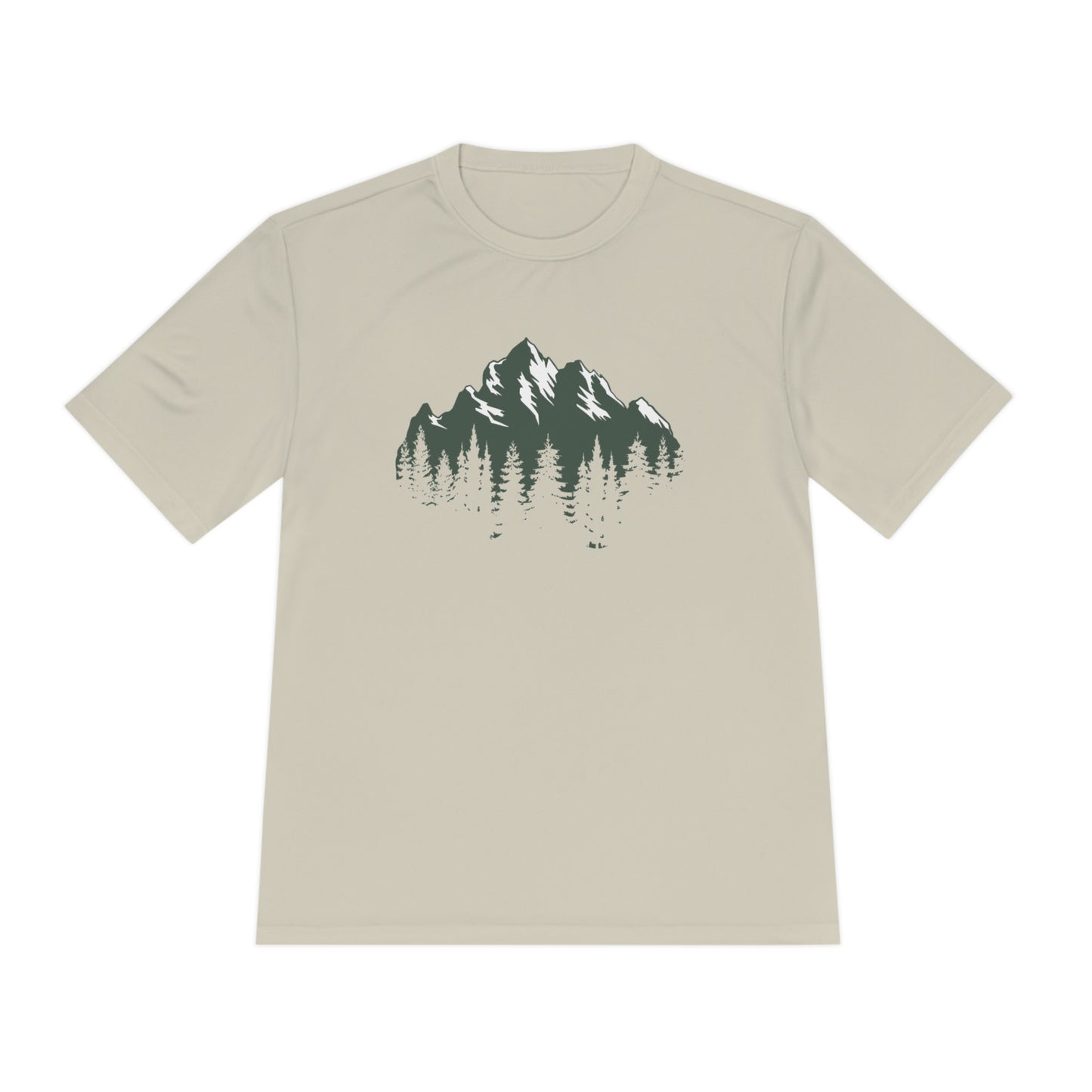 Snow Mountain Cap Unisex Moisture Wicking Tee