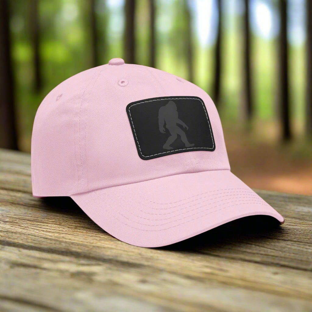 Bigfoot - Hat with Leather Rectangle Patch