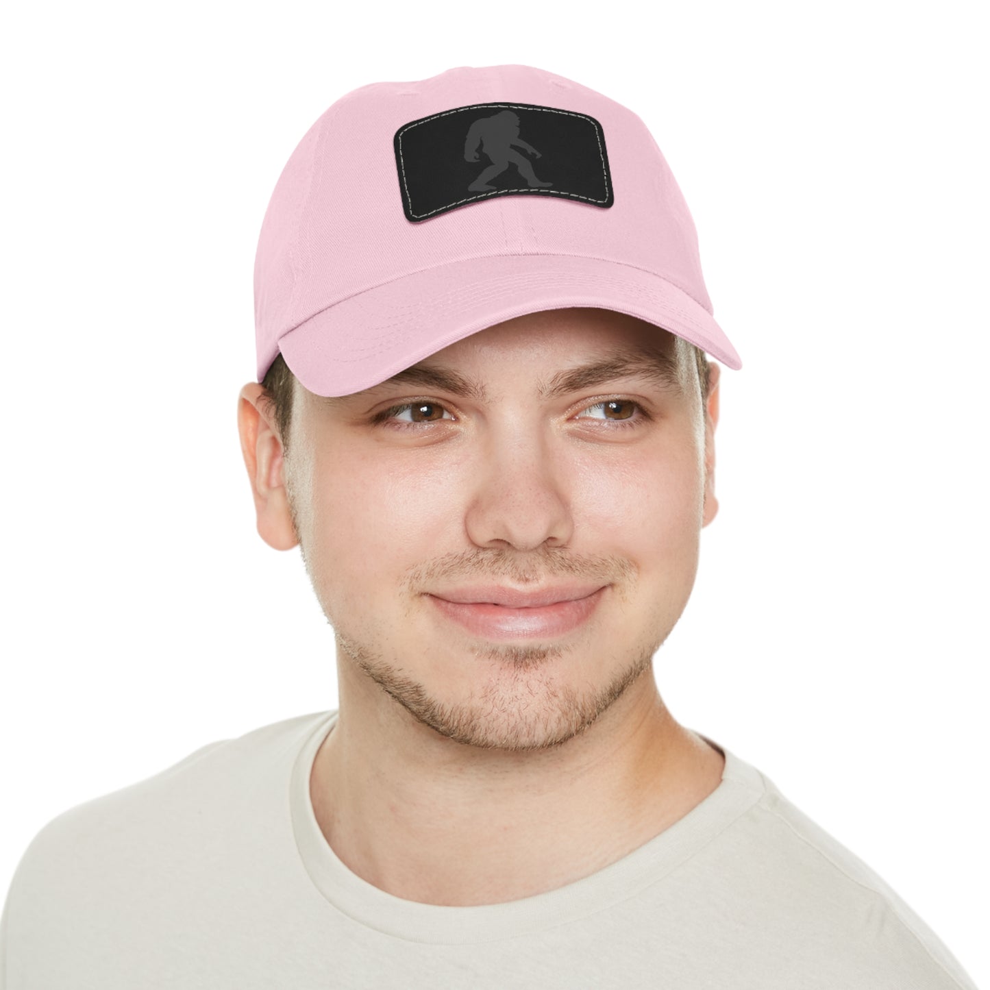 Bigfoot - Hat with Leather Rectangle Patch