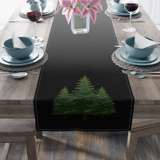 Green Pines Table Runner (Cotton, Poly)
