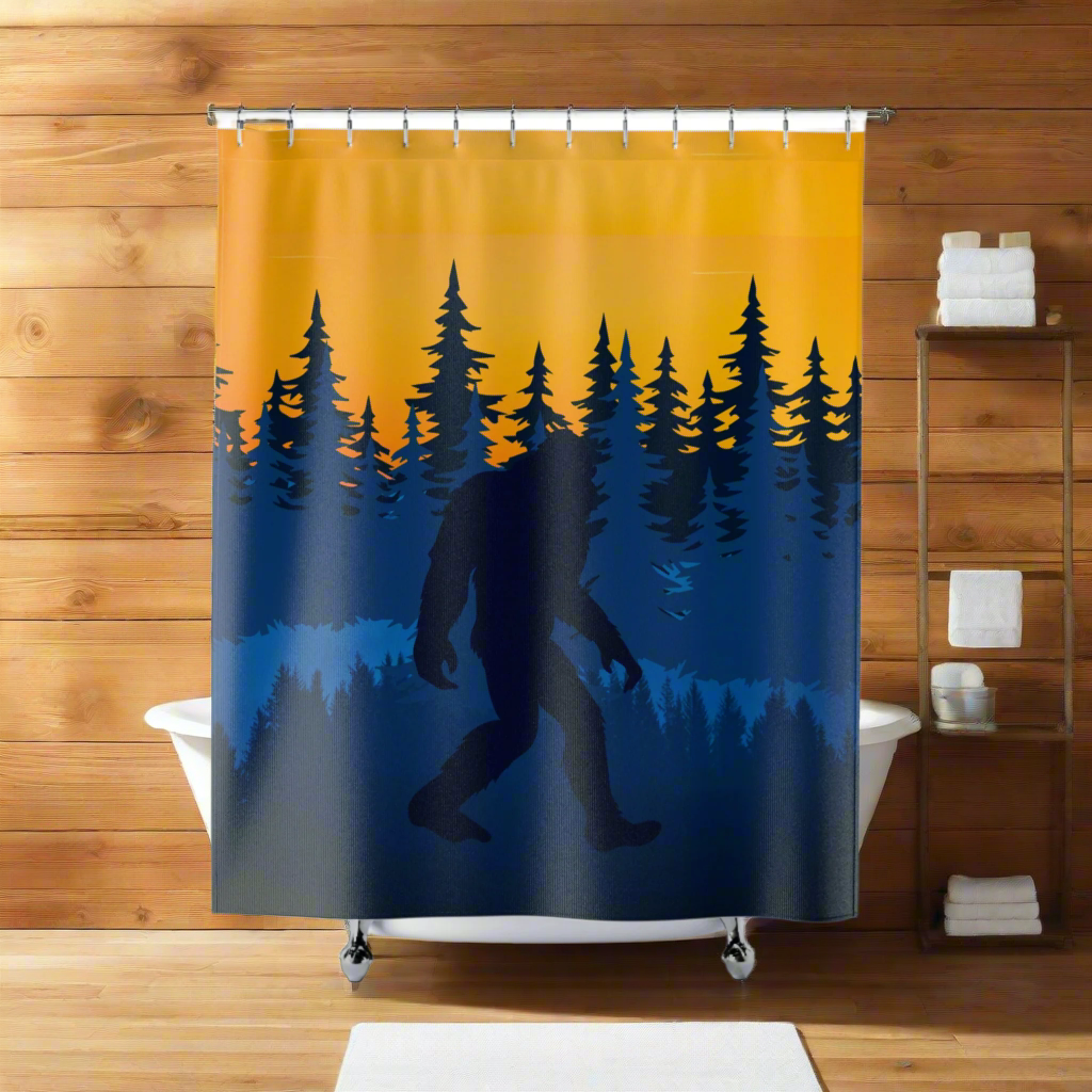Bigfoot Shower Curtains