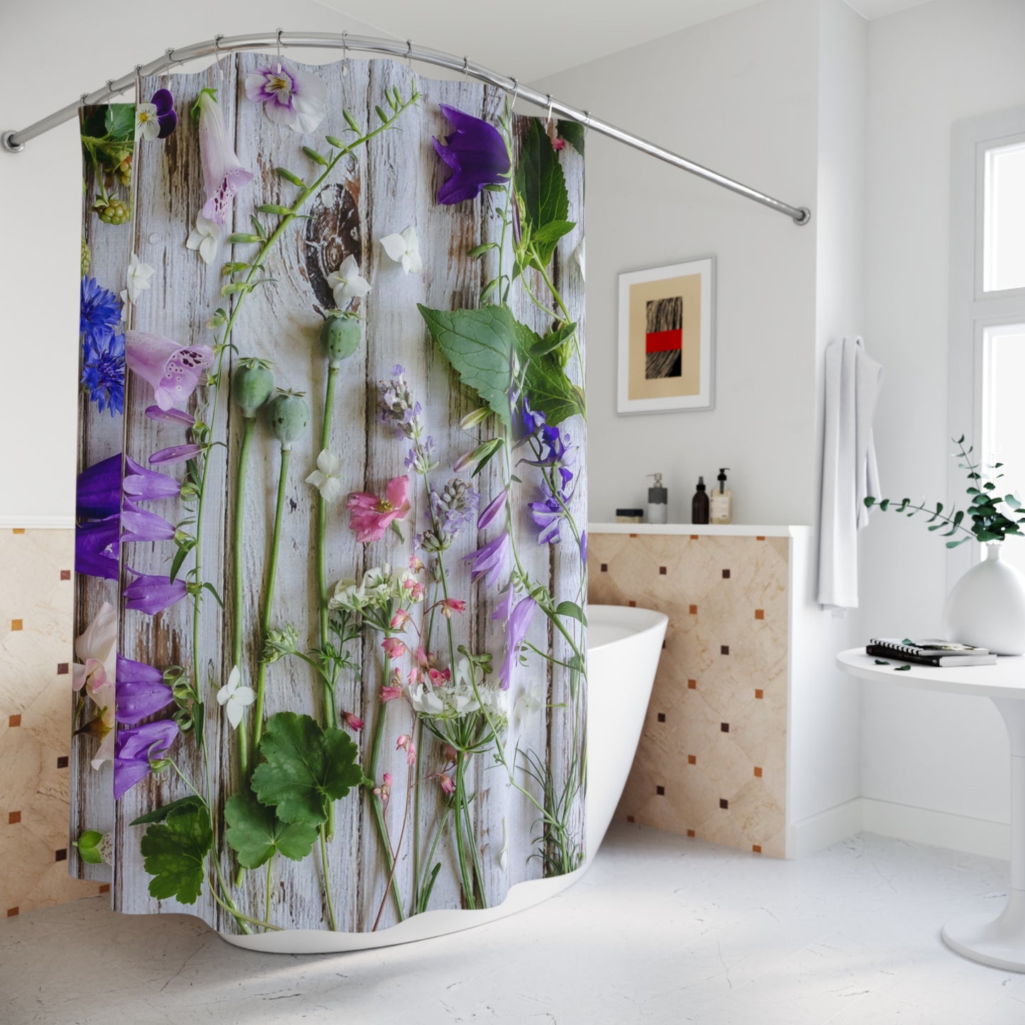 Flowers Shower Curtain