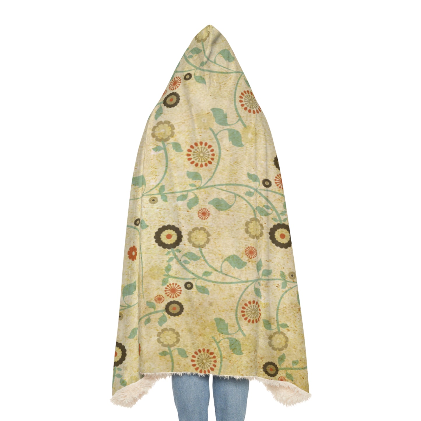 Vintage Flowers - Snuggle Blanket