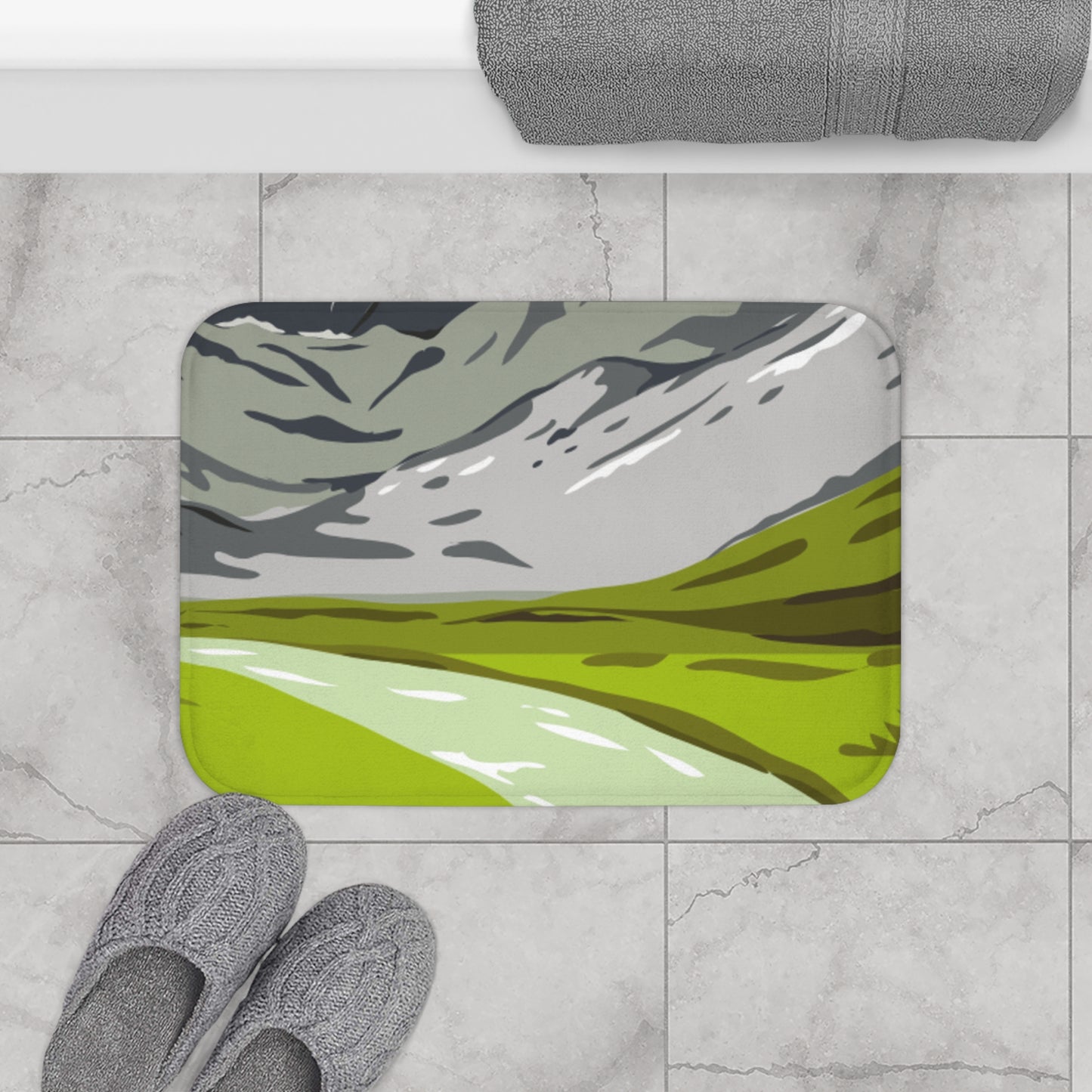 Mountain Road Bath Mat