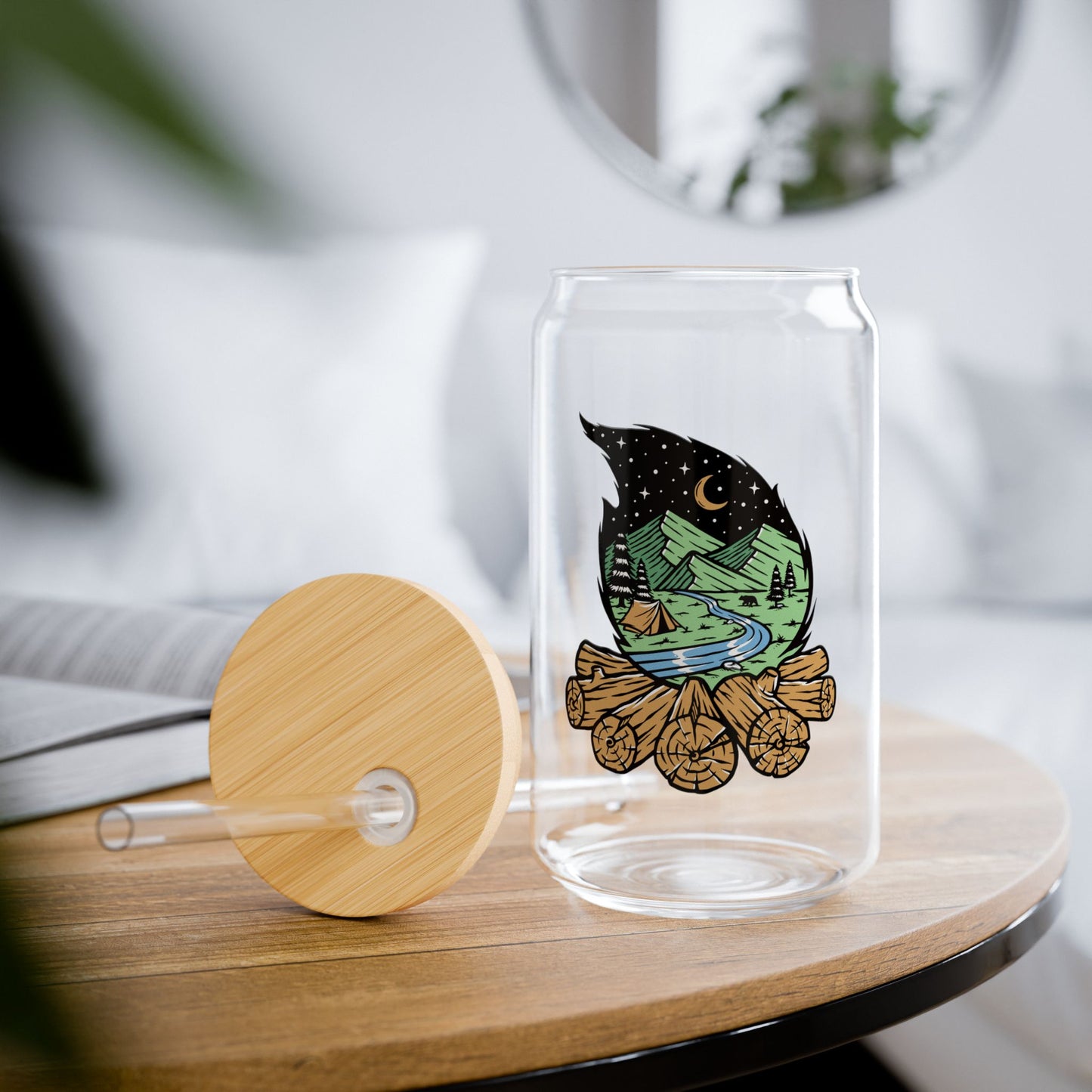 Campfire Sipper Glass