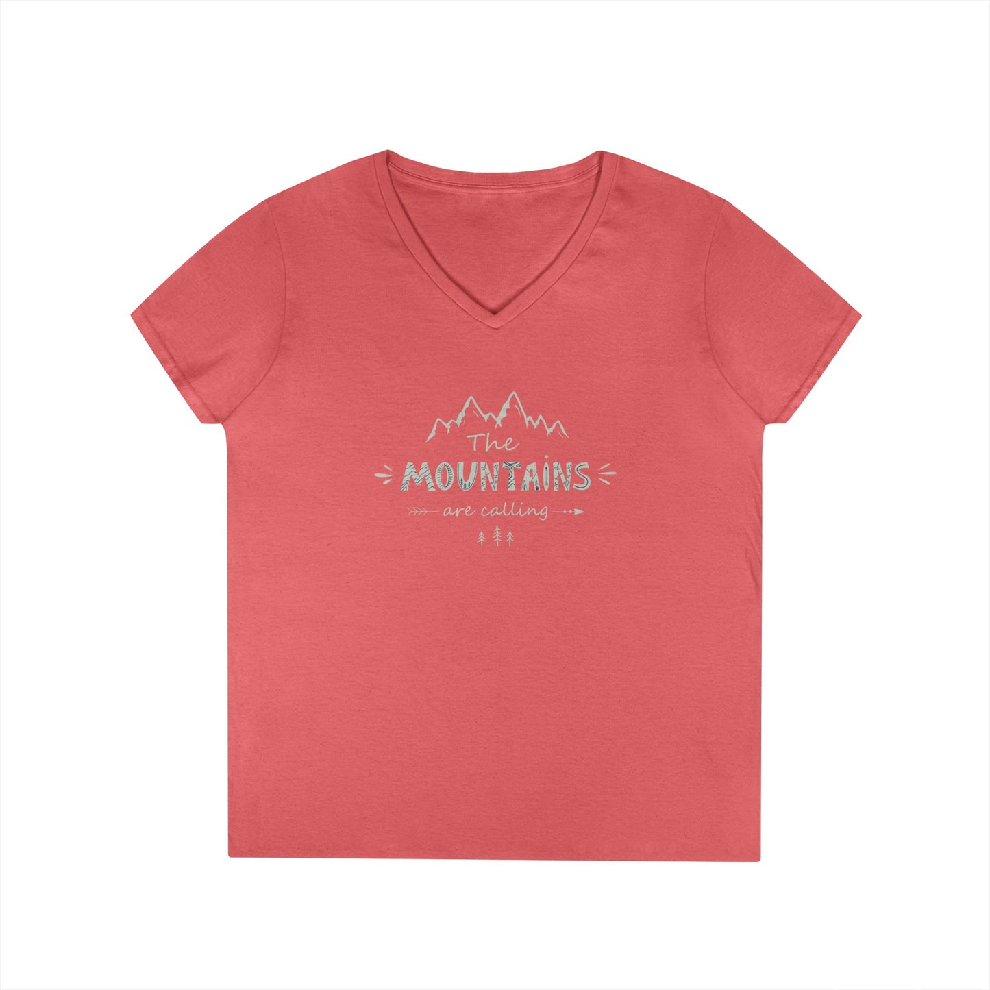 Mountains V-Neck T-Shirt