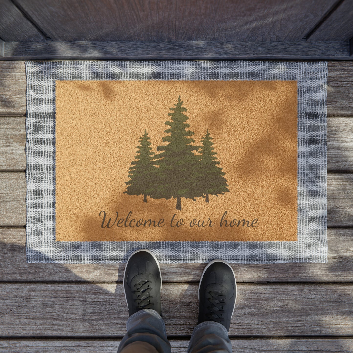 Green Pines Doormat