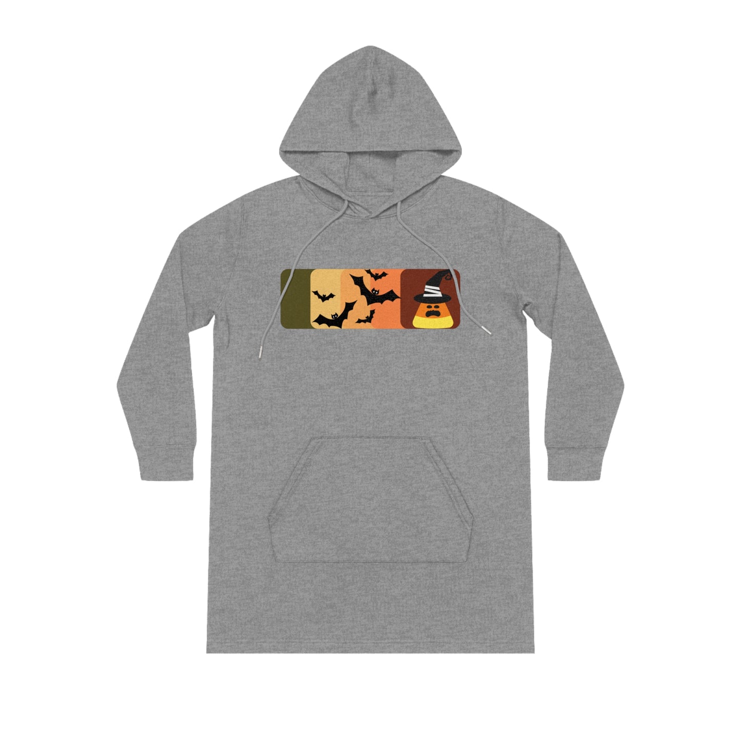 Candy Corn Streeter Hoodie Dress