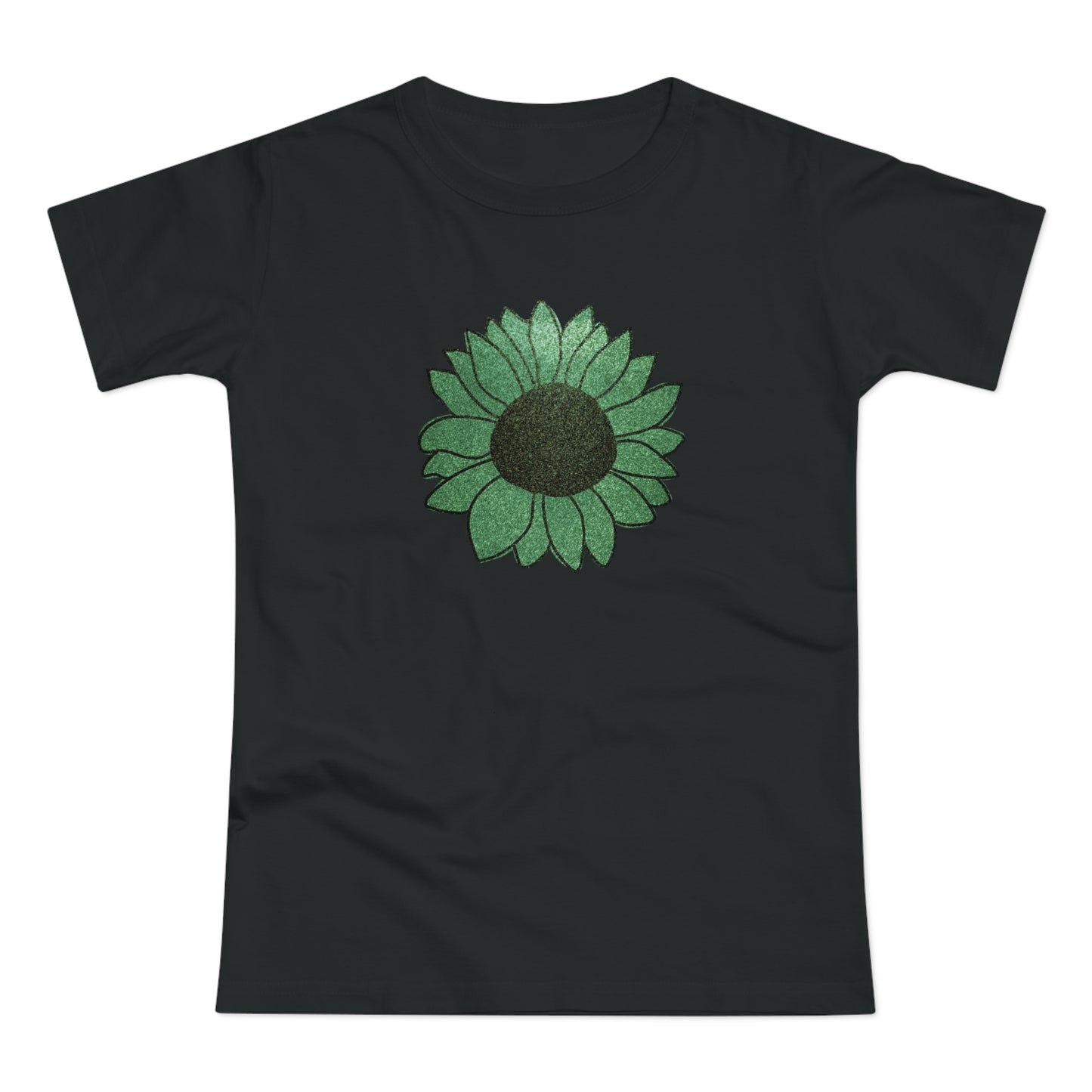 Green Flower Women's T-shirt