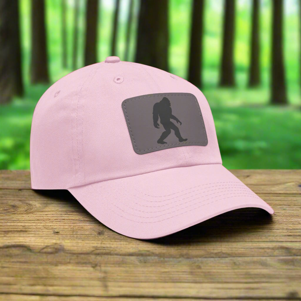 Bigfoot - Hat with Leather Rectangle Patch