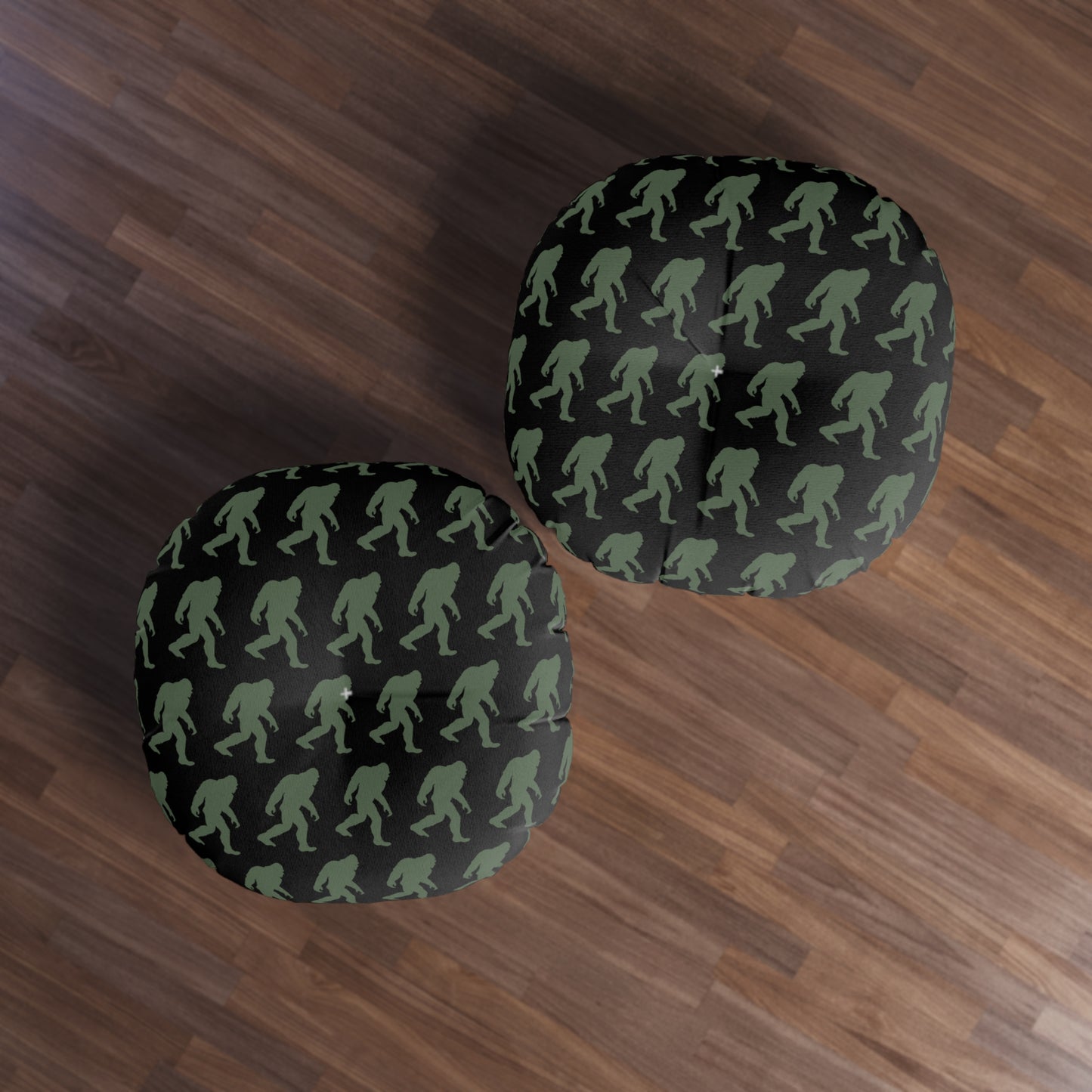 Bigfoot Round Floor Pillow