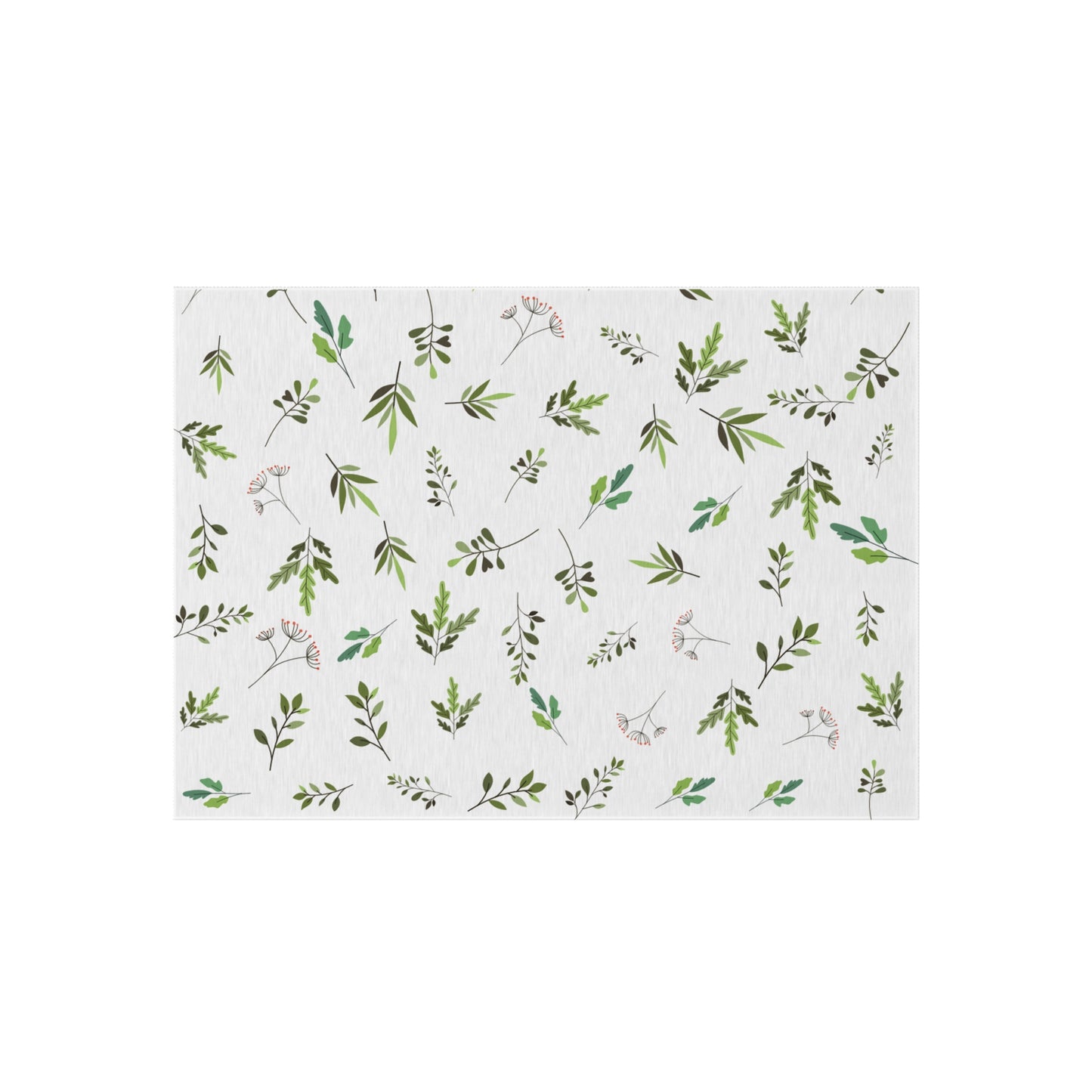 Mossy Leaves Outdoor Rug
