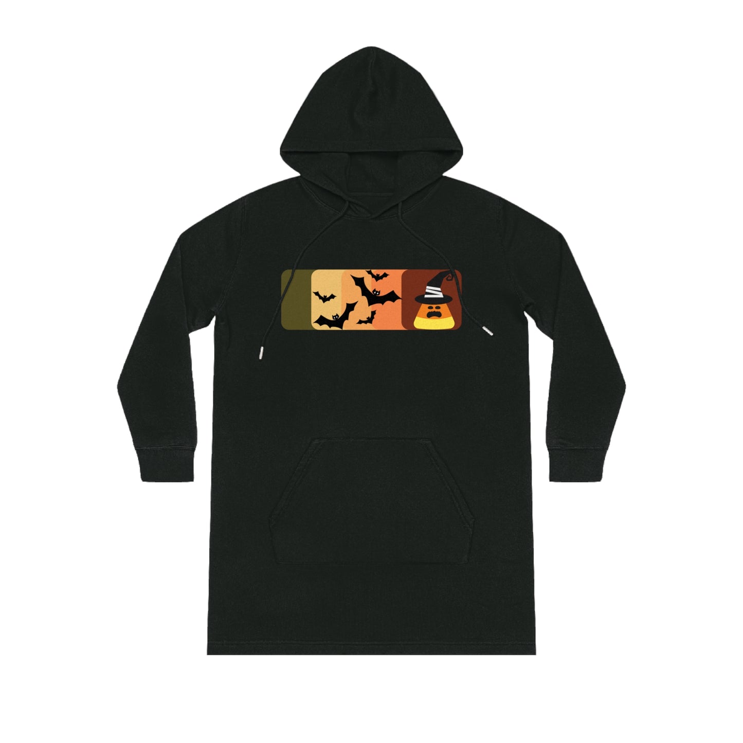 Candy Corn Streeter Hoodie Dress