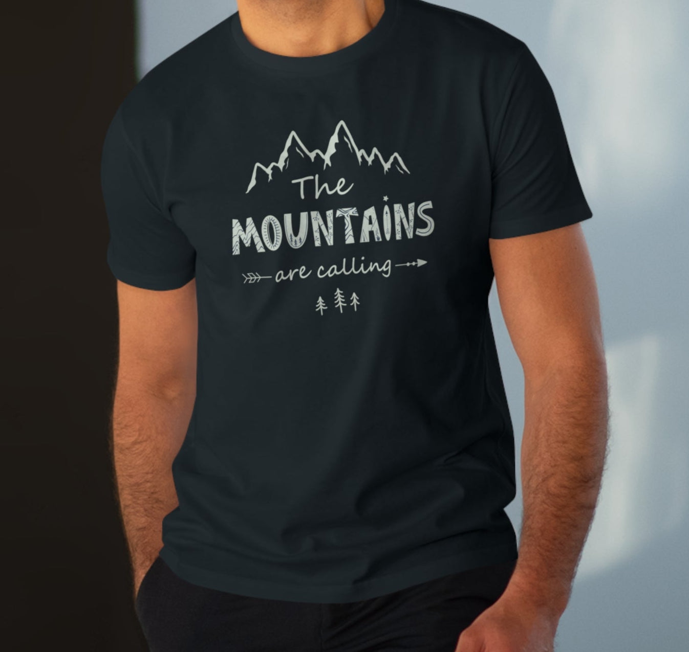 The Mountain Men's T-Shirt - Modern-fit Tee