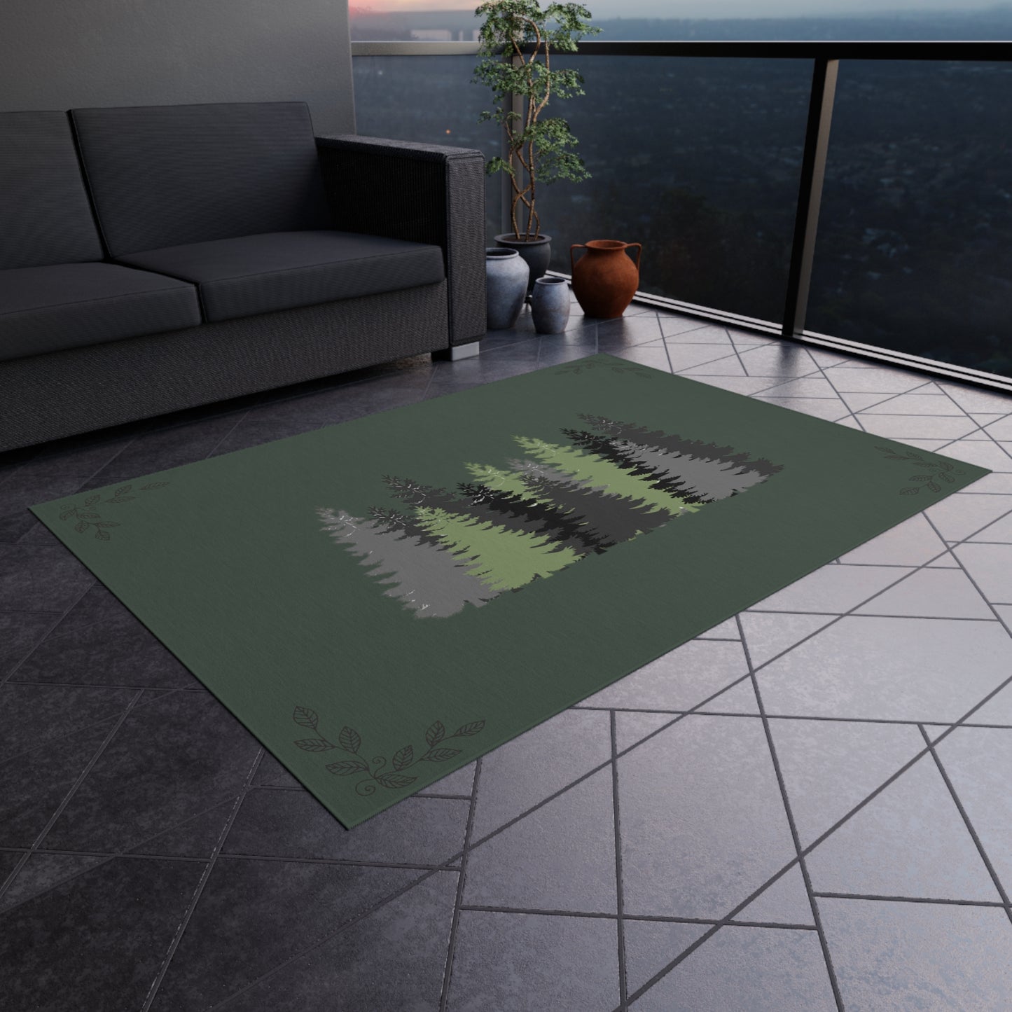 Shadow Pines Outdoor Rug