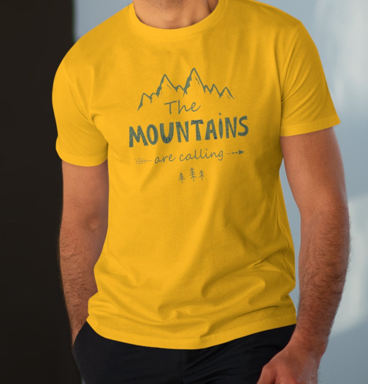 The Mountain Men's T-Shirt - Modern-fit Tee