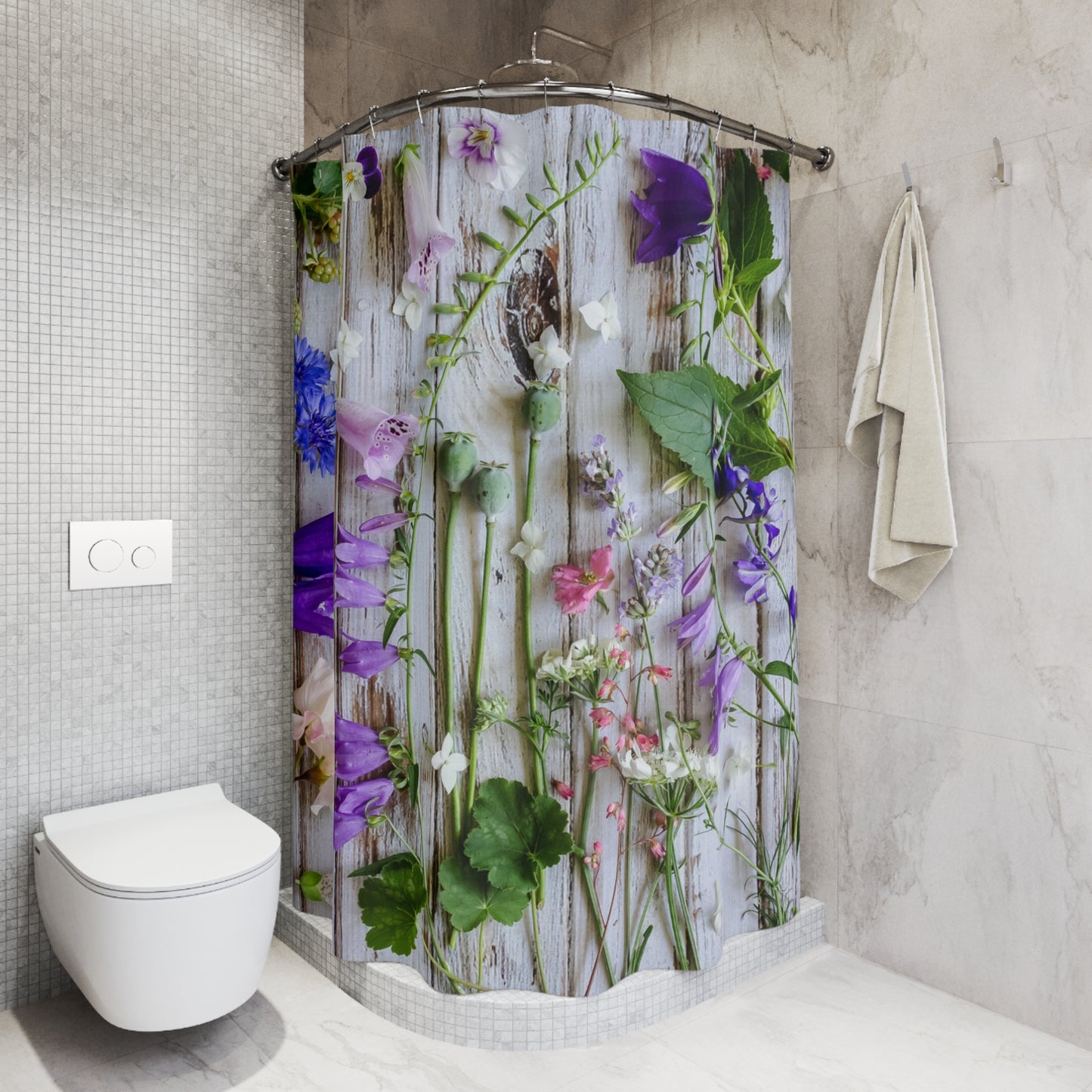 Flowers Shower Curtain