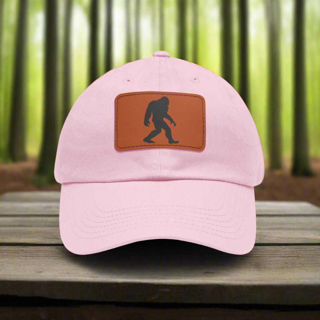 Bigfoot - Hat with Leather Rectangle Patch