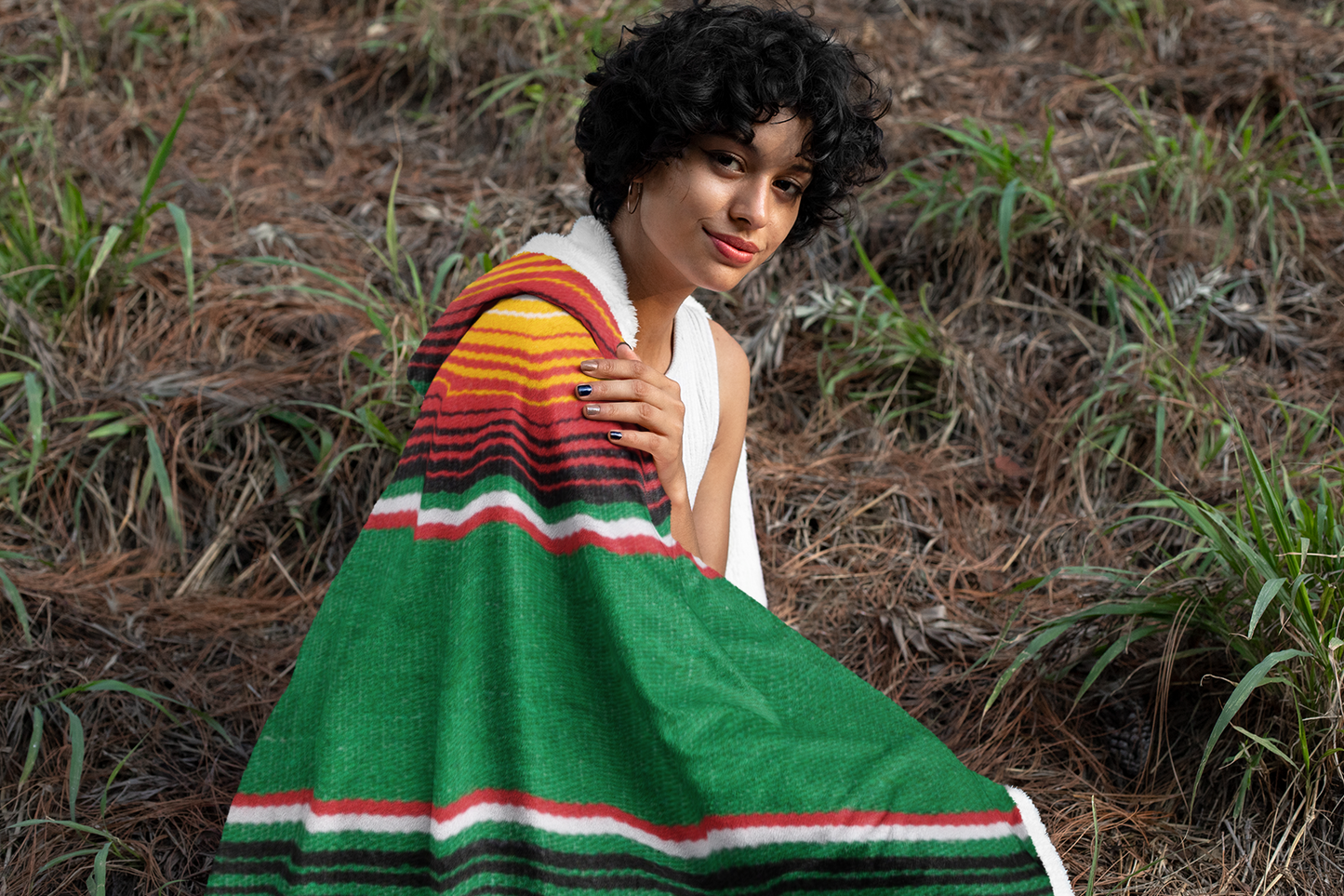 Ombre Horizon Snuggle Blanket