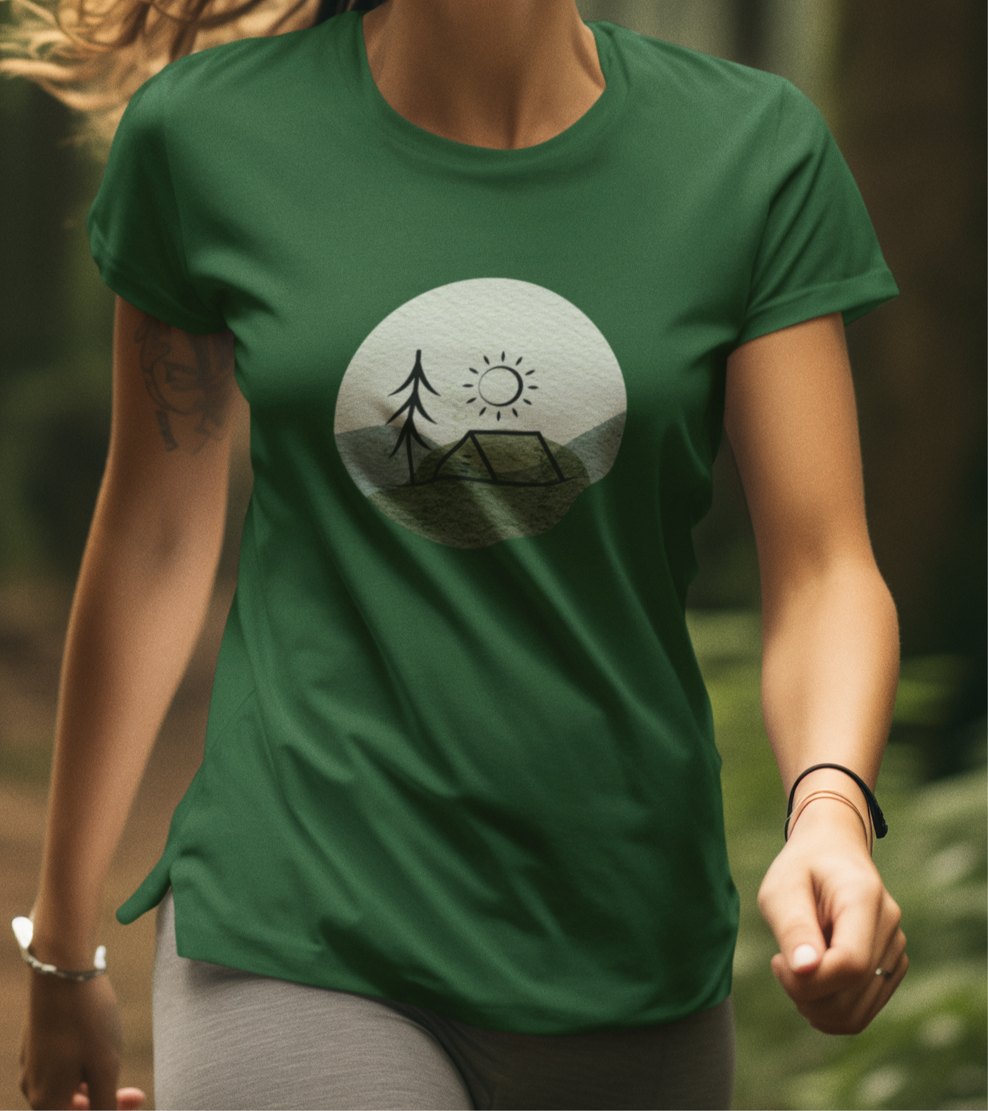 Camp with Me - Women’s Tee