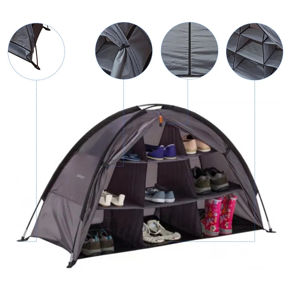 Outdoor Storage Tent Waterproof Compact and Portable Camping Storage