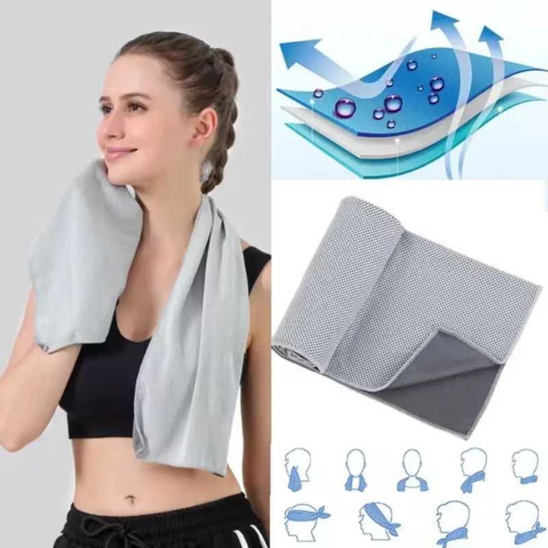 Outdoor Cooling Towel - with Silicone Case