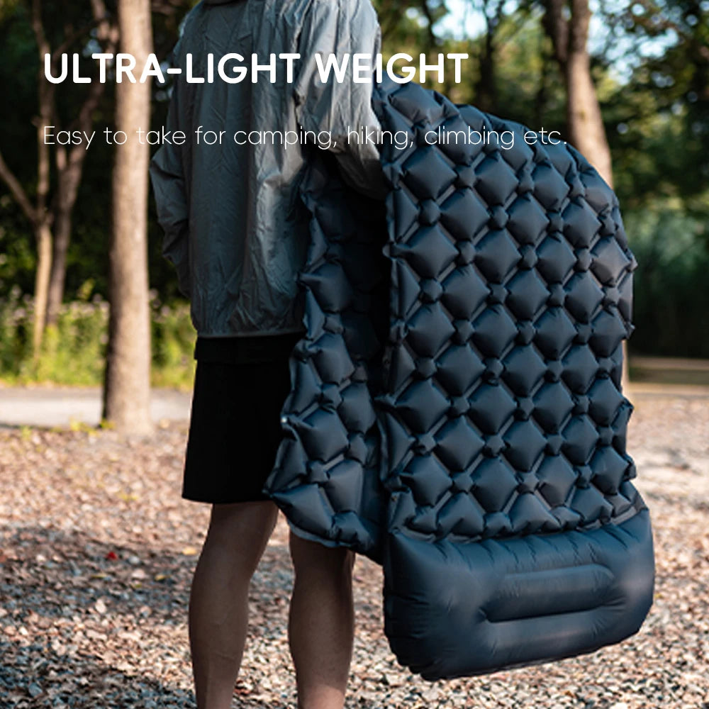 TARKA Inflatable Camping Mats Air Cushion With Pillow Outdoor Tourist