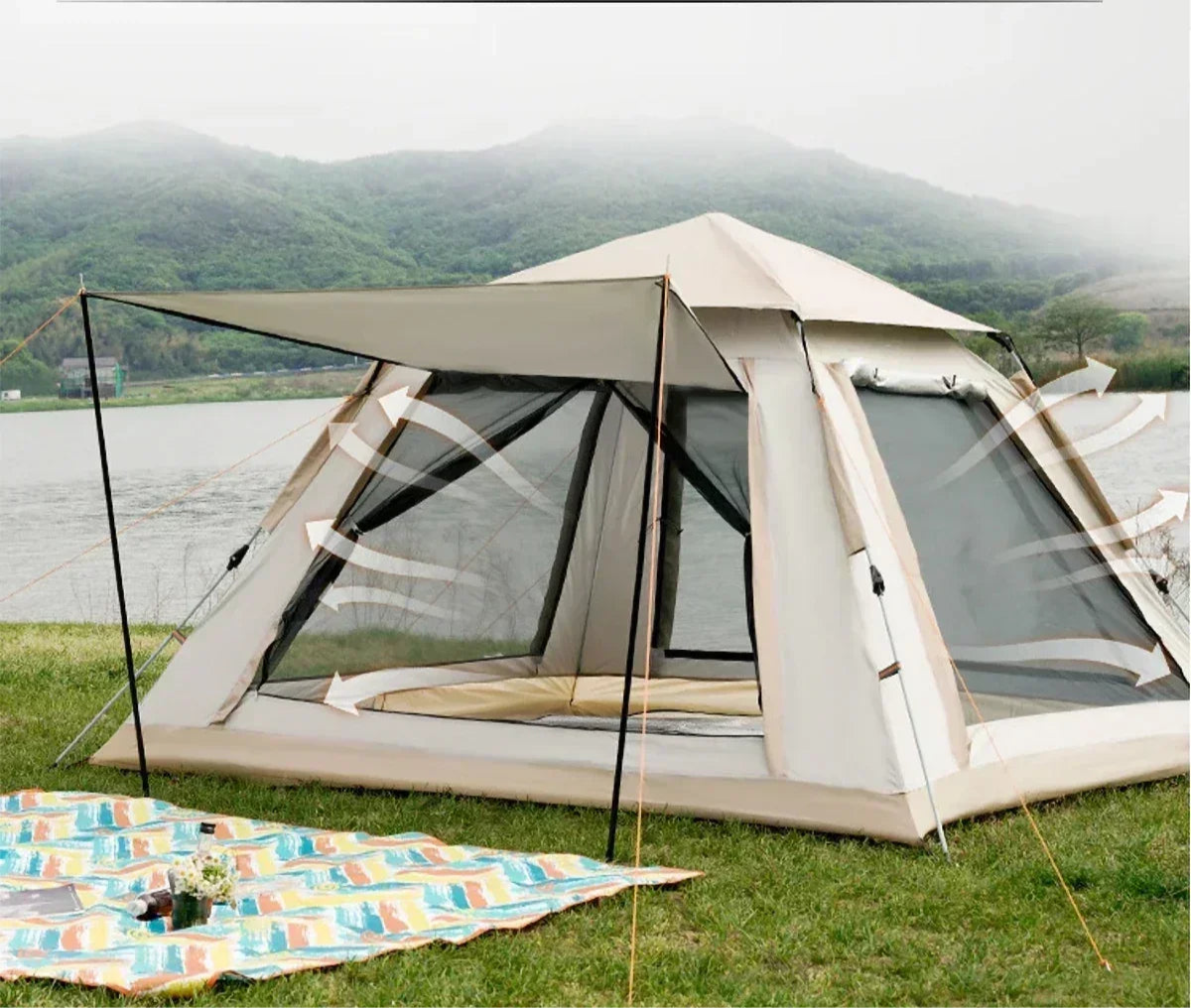 One Touch Automatic Tent -4 Person