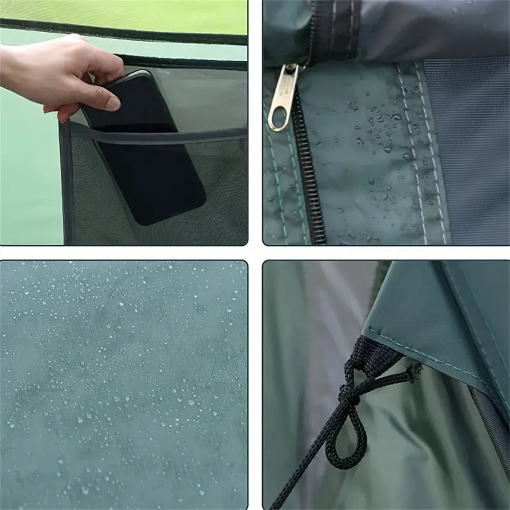 Easy Throw Quick Set Up Boat Tent - Waterproof