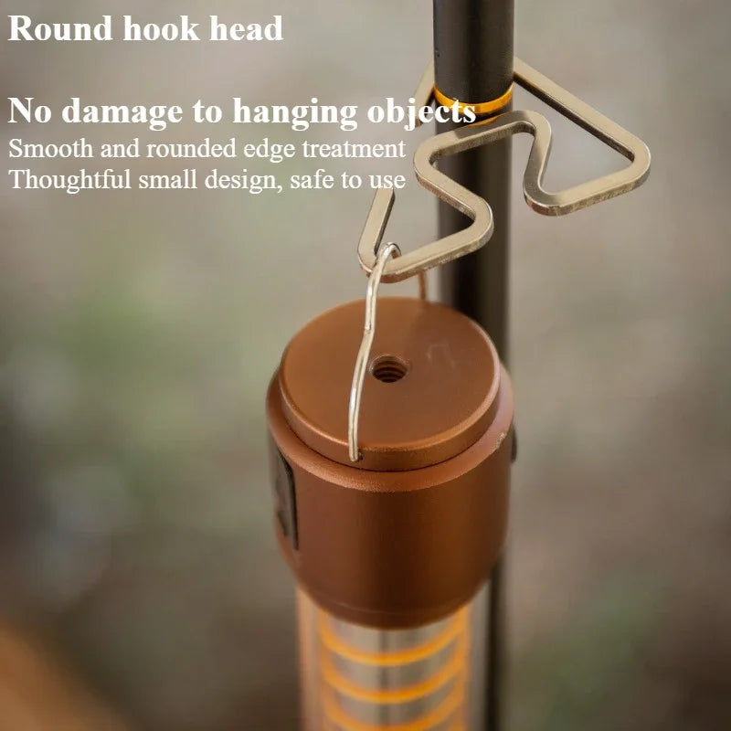 Outdoor Stainless Steel Camping Hook - Triangle 1pc