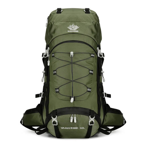 60L Hiking Backpack Outdoor Waterproof Mountaineering Backpacks