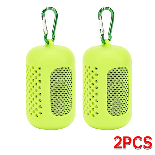 Outdoor Cooling Towel - with Silicone Case
