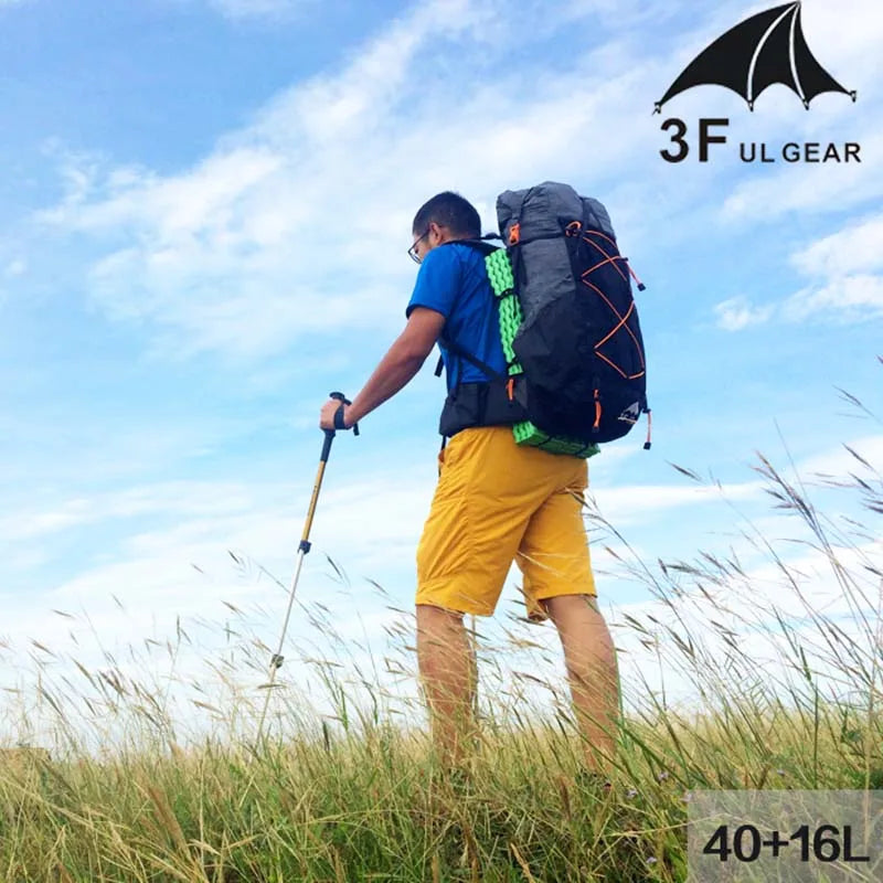 3F UL GEAR 40L+16L QIDIAN 2.0 Ultralight Camping Backpack Fashion