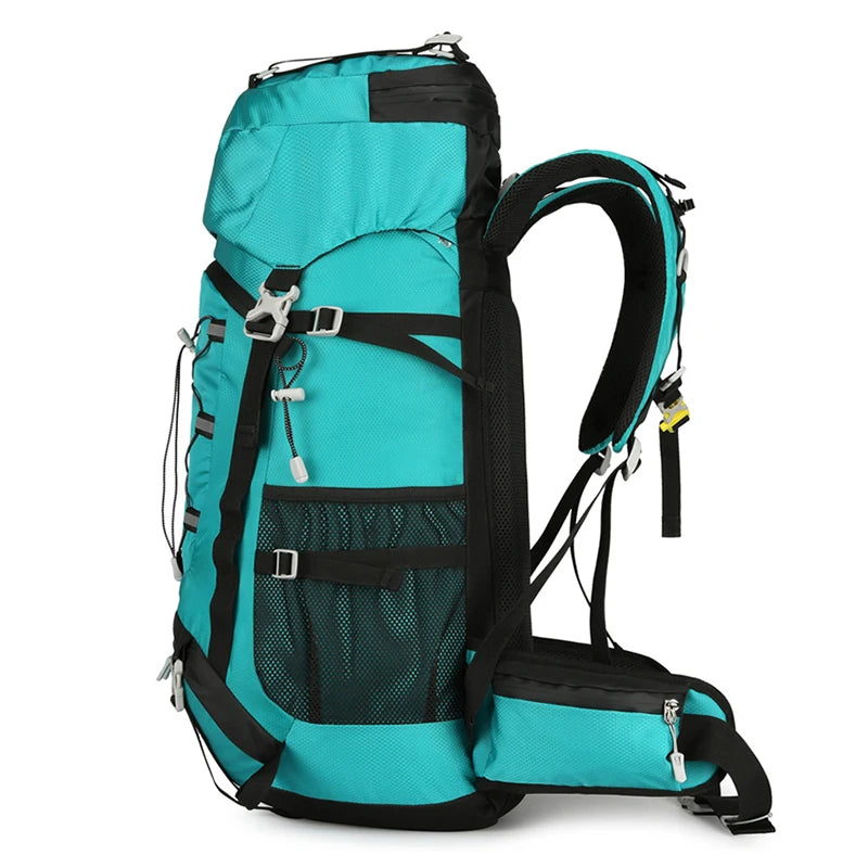 60L Hiking Backpack Outdoor Waterproof Mountaineering Backpacks