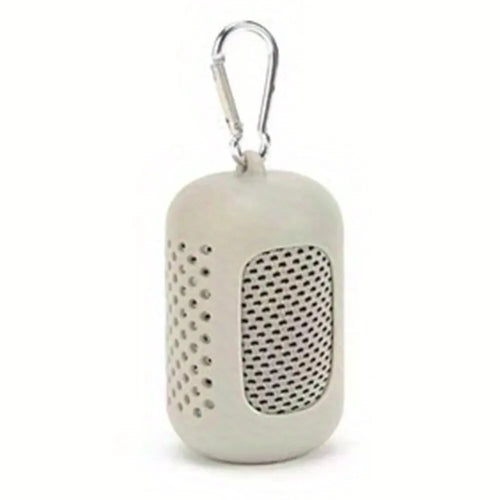 Cold Cooling Towel - Quick Drying with Circular Silicone Case