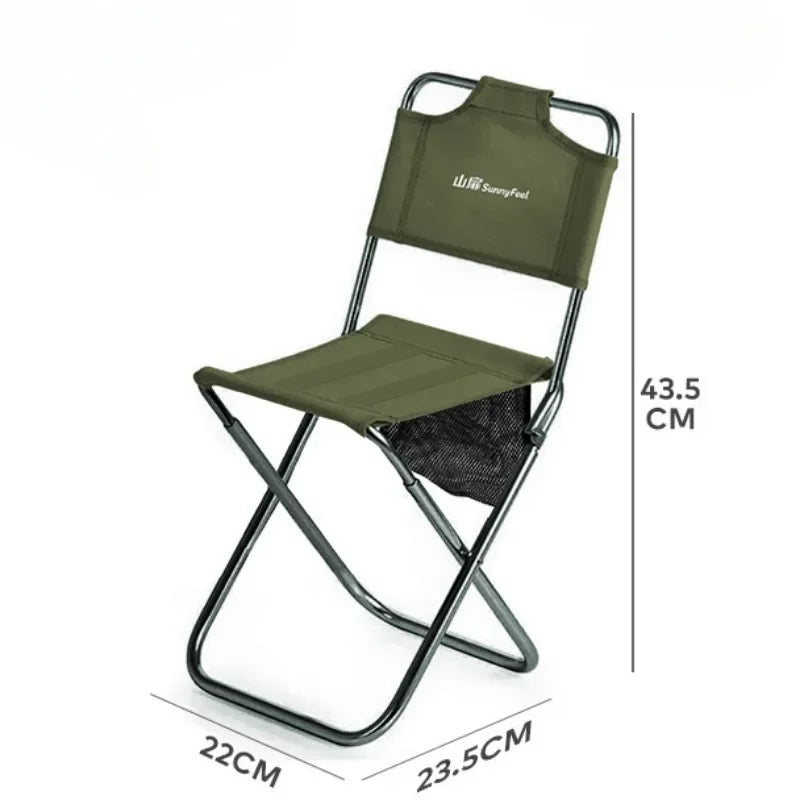Outdoor Folding Chair Ultra Light Aluminum