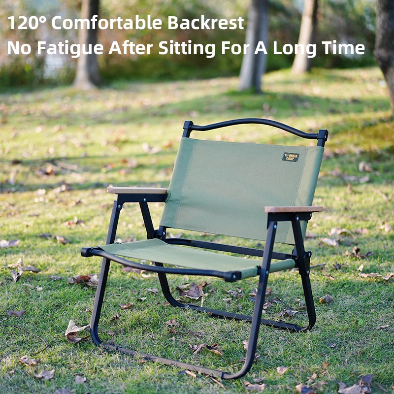 Green Kermit Folding Camping Chair
