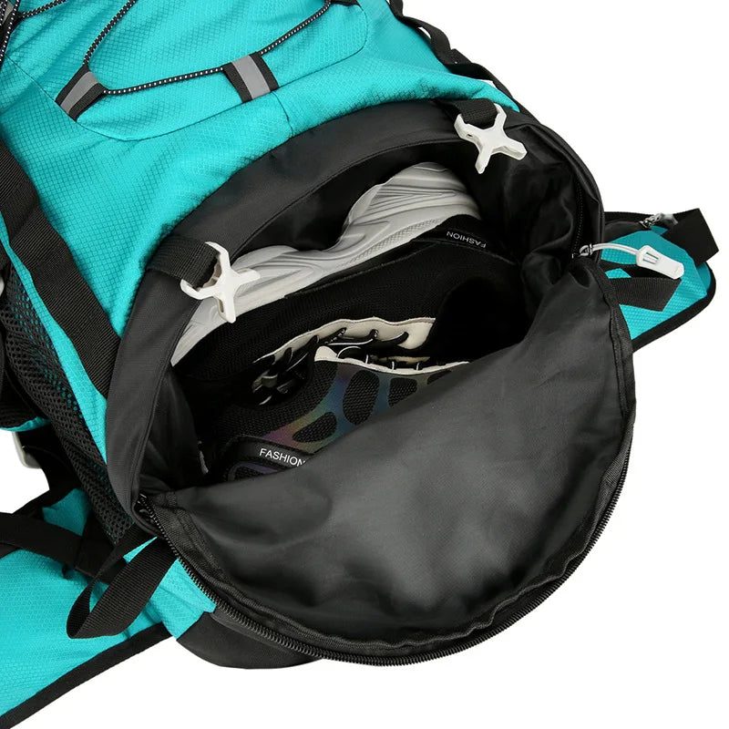 60L Hiking Backpack Outdoor Waterproof Mountaineering Backpacks