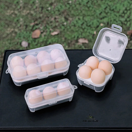 3/4/8 Grids Egg Holder Shockproof Container Case Organizer for Outdoor