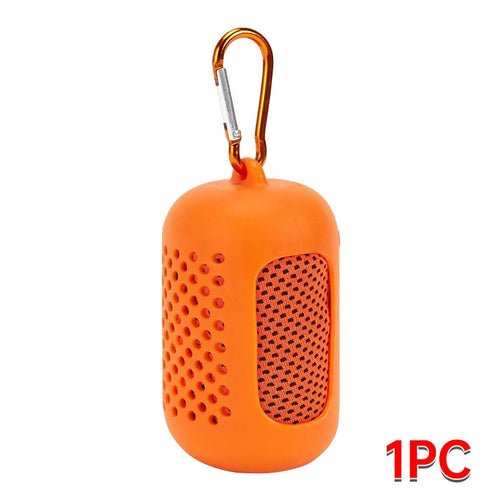 Outdoor Cooling Towel - with Silicone Case