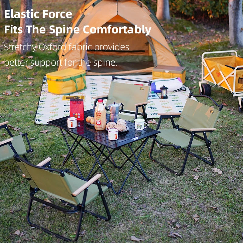 Green Kermit Folding Camping Chair