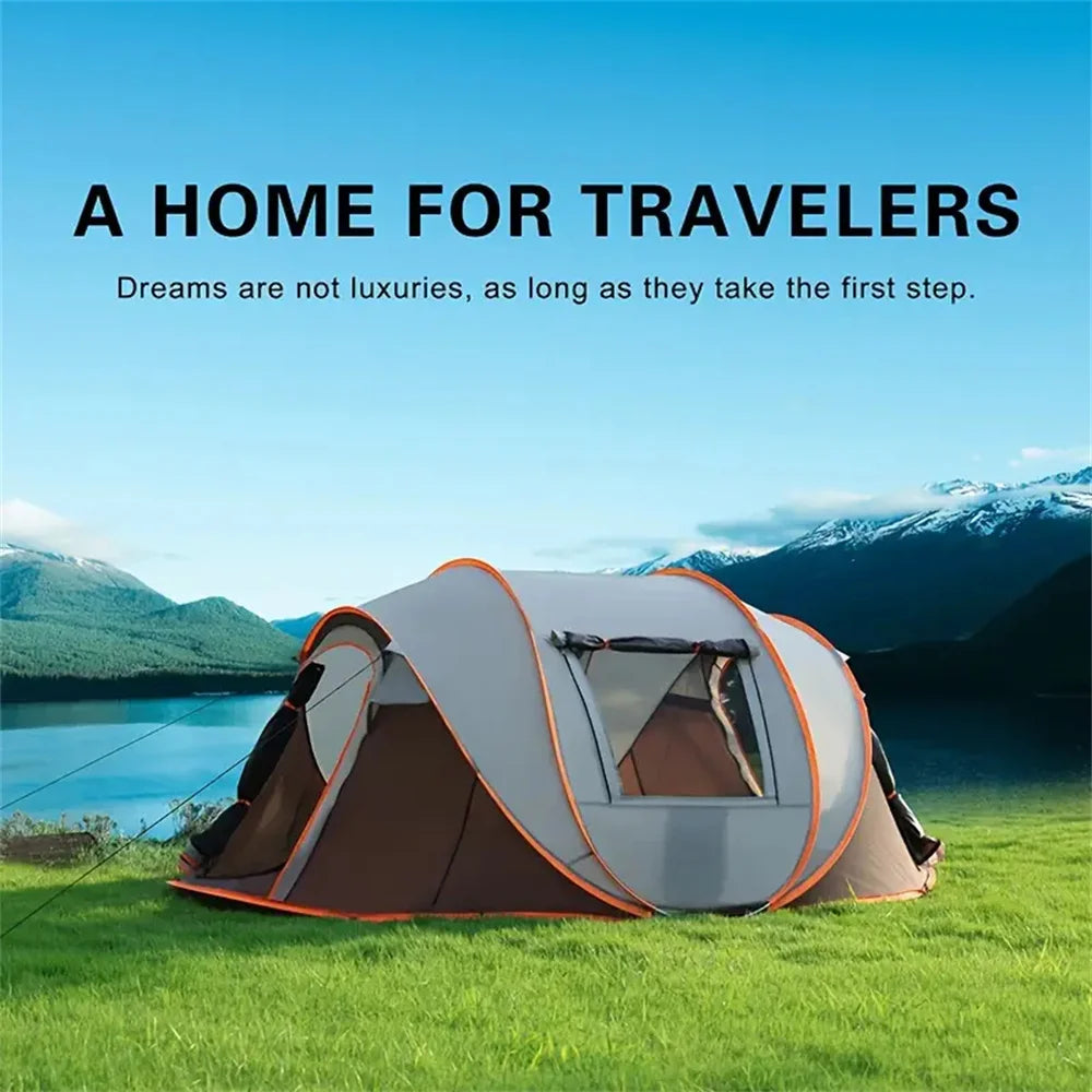 Easy Throw Quick Set Up Boat Tent - Waterproof