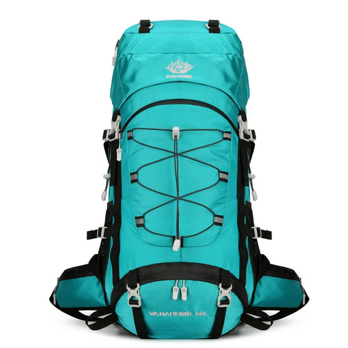 60L Hiking Backpack Outdoor Waterproof Mountaineering Backpacks